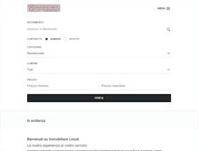 Tablet Screenshot of immobiliarelimuti.it
